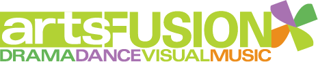 Arts Fusion Logo Drama Dance Visual Music