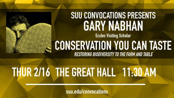 Gary Nabhan: Conservation You Can Taste