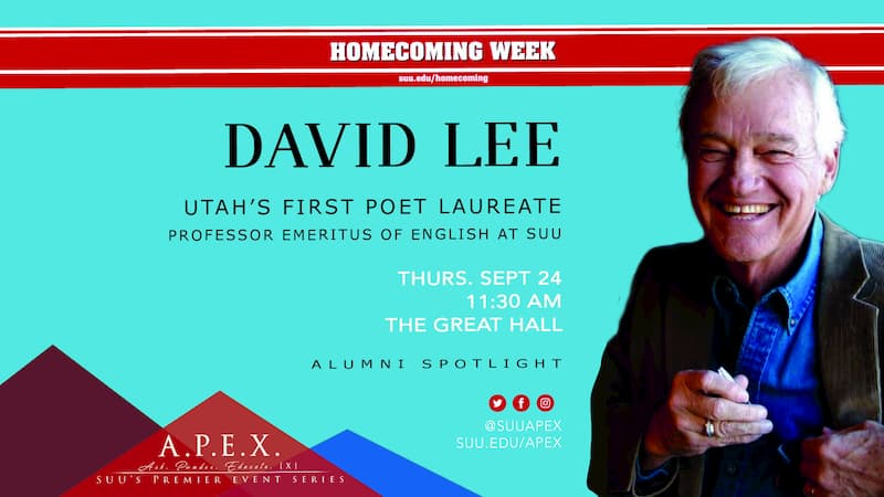 David Lee speaks at SUU A.P.E.X. - 09/24/2020