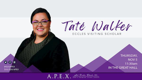 Taté Walker - Eccles Visiting Scholar