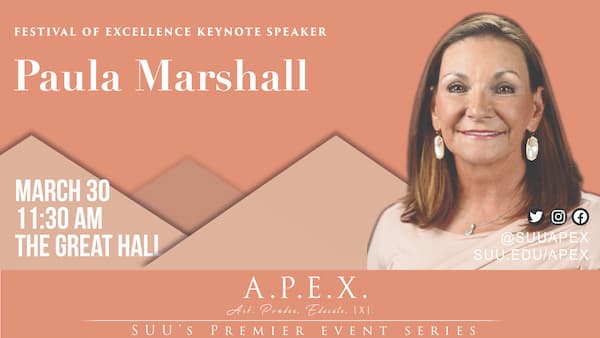 Festival of Excellence Keynote Speaker Paula Marshall