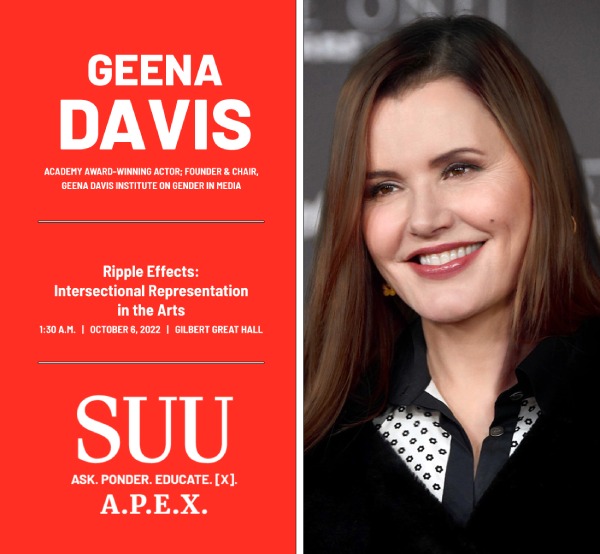 Geena Davis - Academy Award-winning actor, founder &amp; chair, Geena Davis Institute on Gender in Media