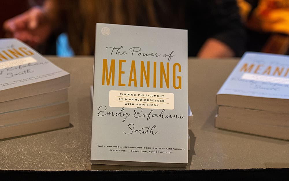 The Power of Meaning book by Emily Esfahani Smith 2