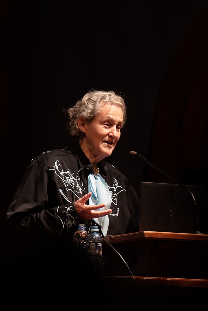 Temple Grandin at APEX on 02/10/2022 8