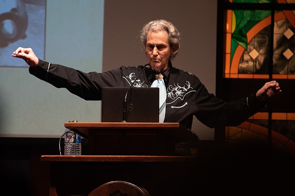 Temple Grandin at APEX on 02/10/2022 15