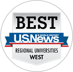 Best in the west badge by US News and World Report
