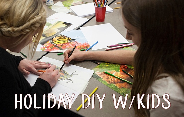 Holiday DIY with kids