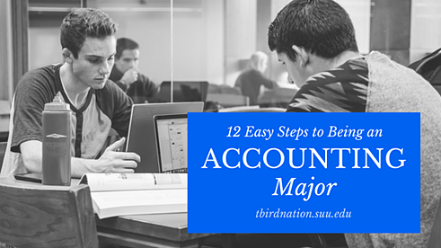 12 easy steps to being an accounting major