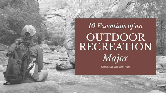 10 essentials of an outdoor rec poster