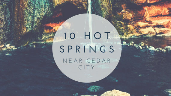 hot springs near cedar city