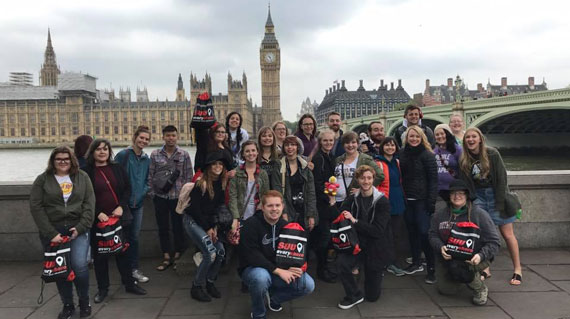 theatre english and arts students in london