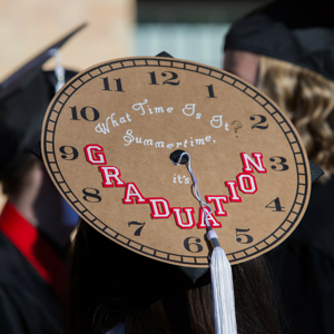 What time is it? Summertime. It's graduation