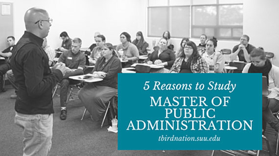 5 reasons to study master of public administration