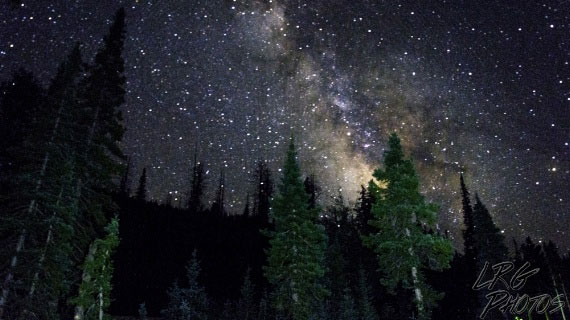 navajo lake astro picture
