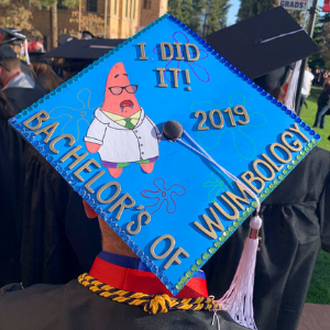I did it, bachelor's of wumbology 2019