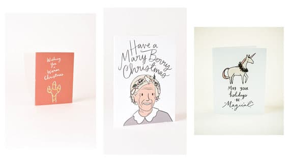 Holiday Greeting Cards by Abbie Illustrations