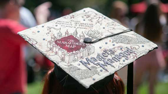 Harry Potter grad cap ideas