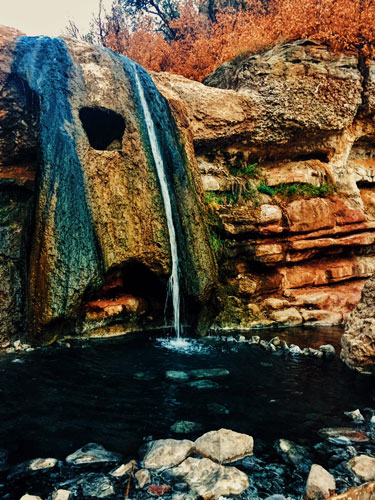 Beautiful Waterfall at Diamond Fork Trail