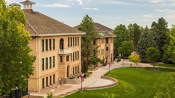 Aerial view of the SUU Upper Quad
