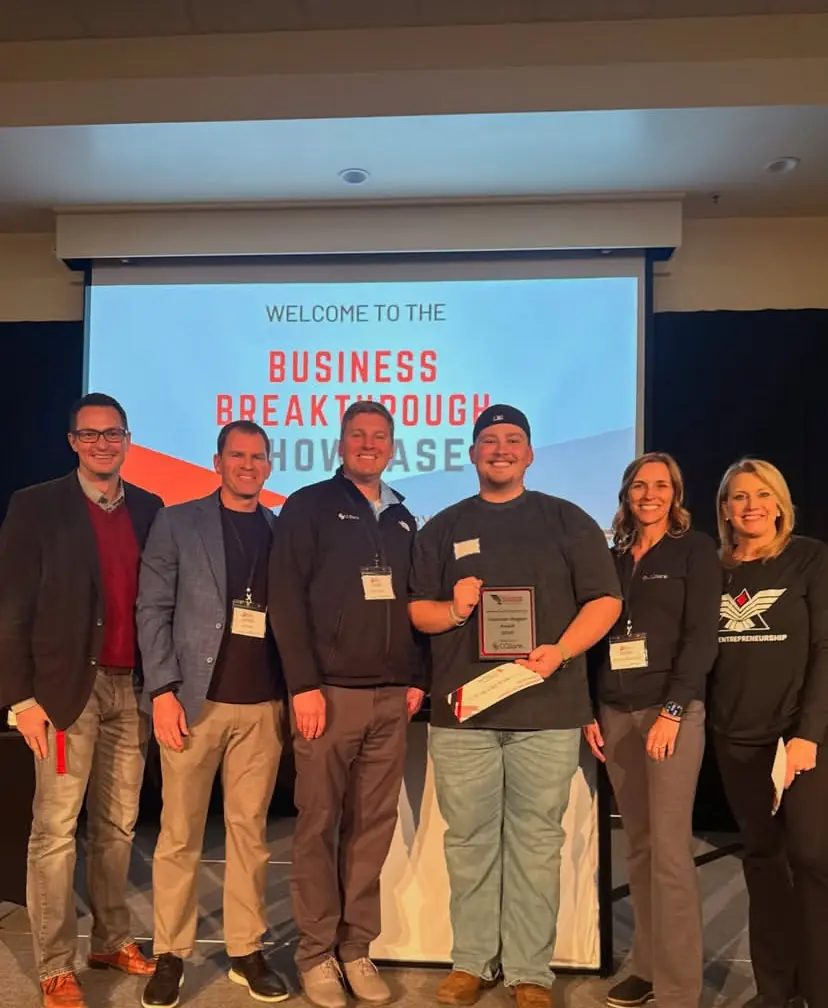 customer magnet award winner receiving award