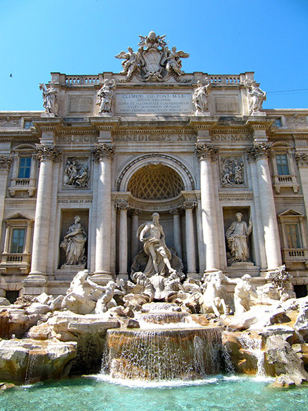 Trevi Fountain Italy Picture