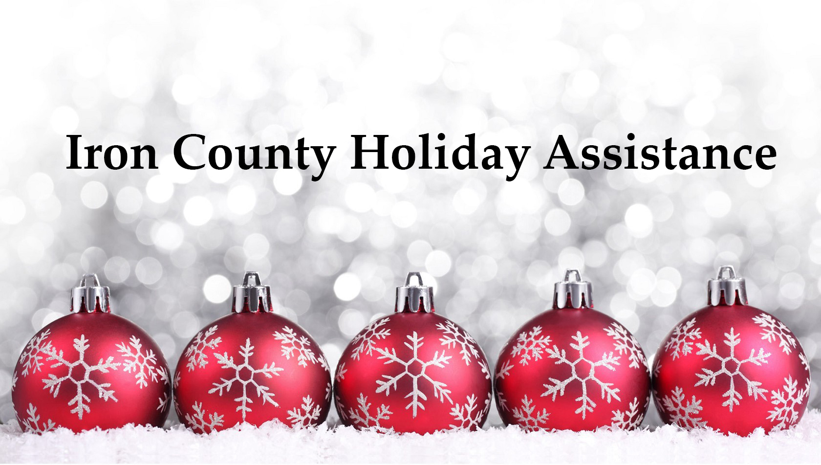Iron County Holiday Assistance SUU