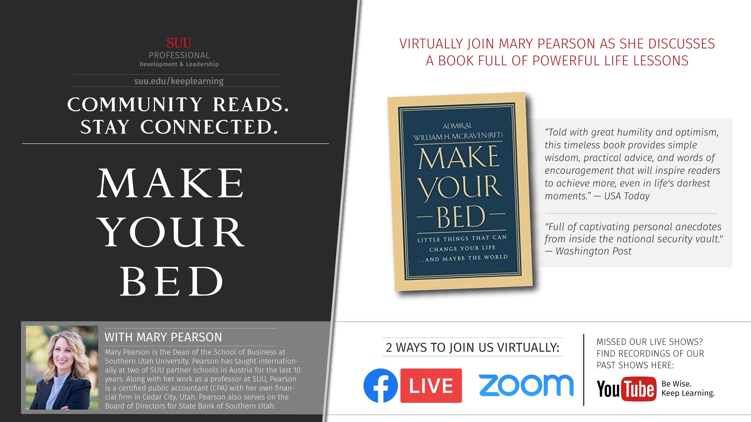 Make Your Bed by Admiral William H. Mcraven (Ret)