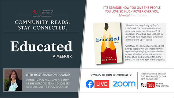 Educated by Tara Westover reviewed by Shannon Dulaney