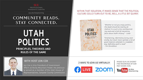 Utah Politics by Jon Cox