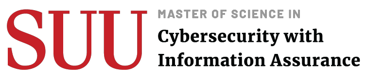 CSIA Banner that reads SUU Master of Science in Cybersecurity with Information Assurance