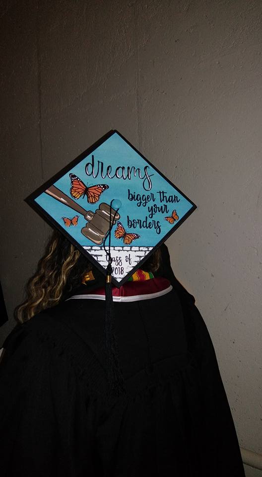 Student customized graduation cap 3
