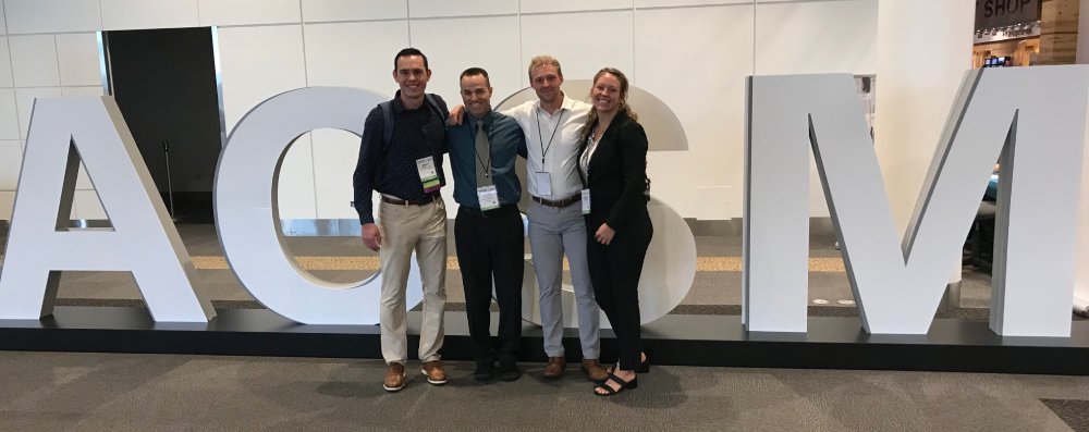 05/2023: Merrill Funk and SUU exercise science students at the ACSM conference 5