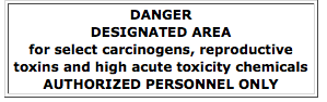 Danger Label