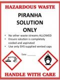 Pirahna Solutions Label