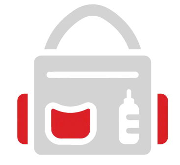 Bag: Diaper Bags allowed, subject to search, must have infant present