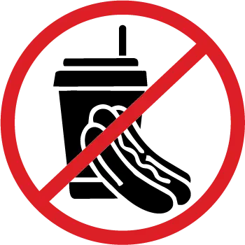 No Outside Food or Drinks