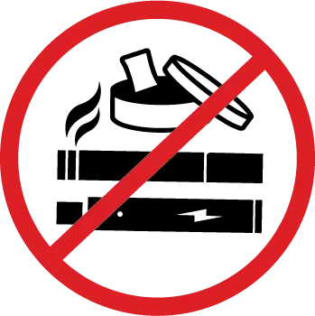 No Tobacco or E-cigarettes