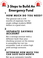Build Emergency Fund