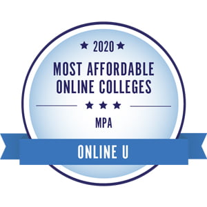Most Affordable Master's of Public Administration