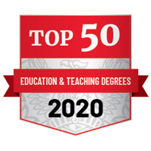 Top 50 Education Degrees