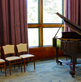 Whiting Room piano