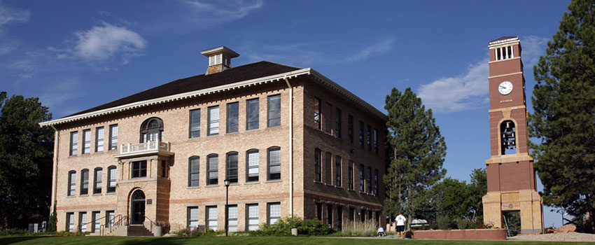 The historic Braithwaite Building - Home of the English Department