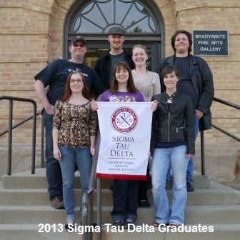 2013 SUU Sigma Tau Delta Graduates