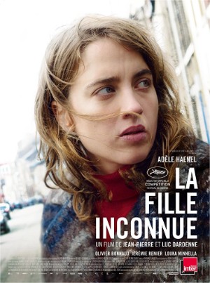 Film poster for The Unknown Girl (La fille inconnue)
