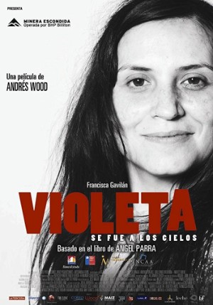 Film poster for Violeta Went to Heaven (Violeta se fue a los cielos)