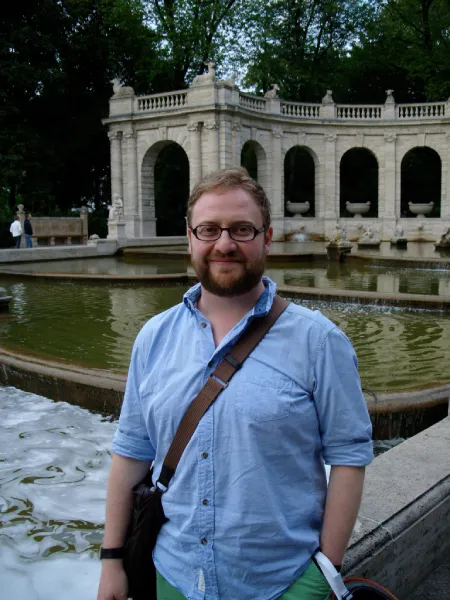 Professor Corey Twitchell in Berlin, Germany