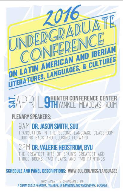 2016 Undergraduate Conference 23