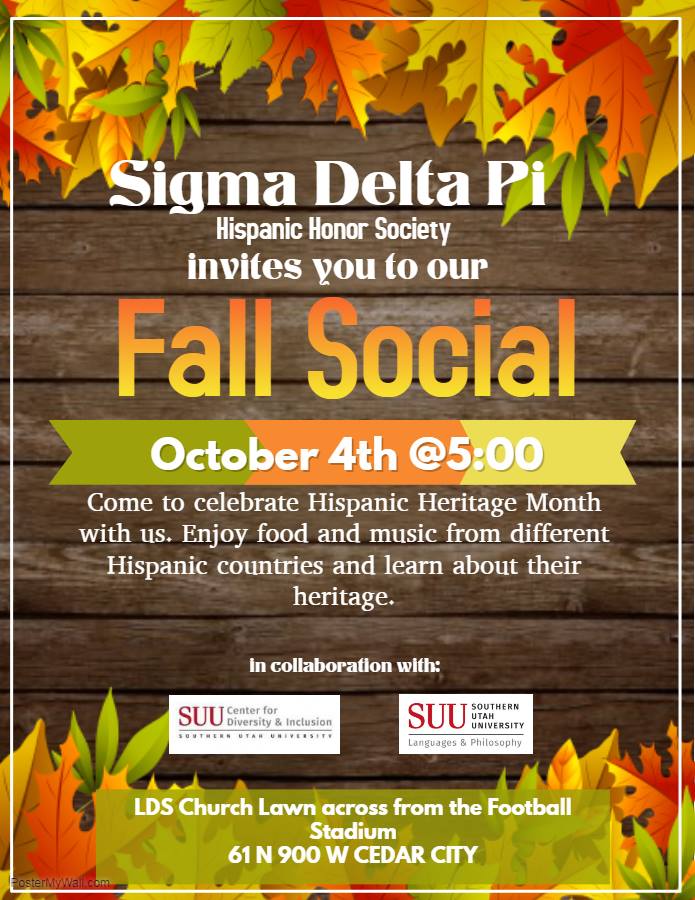 Sigma Delta Pi Fall Social 6