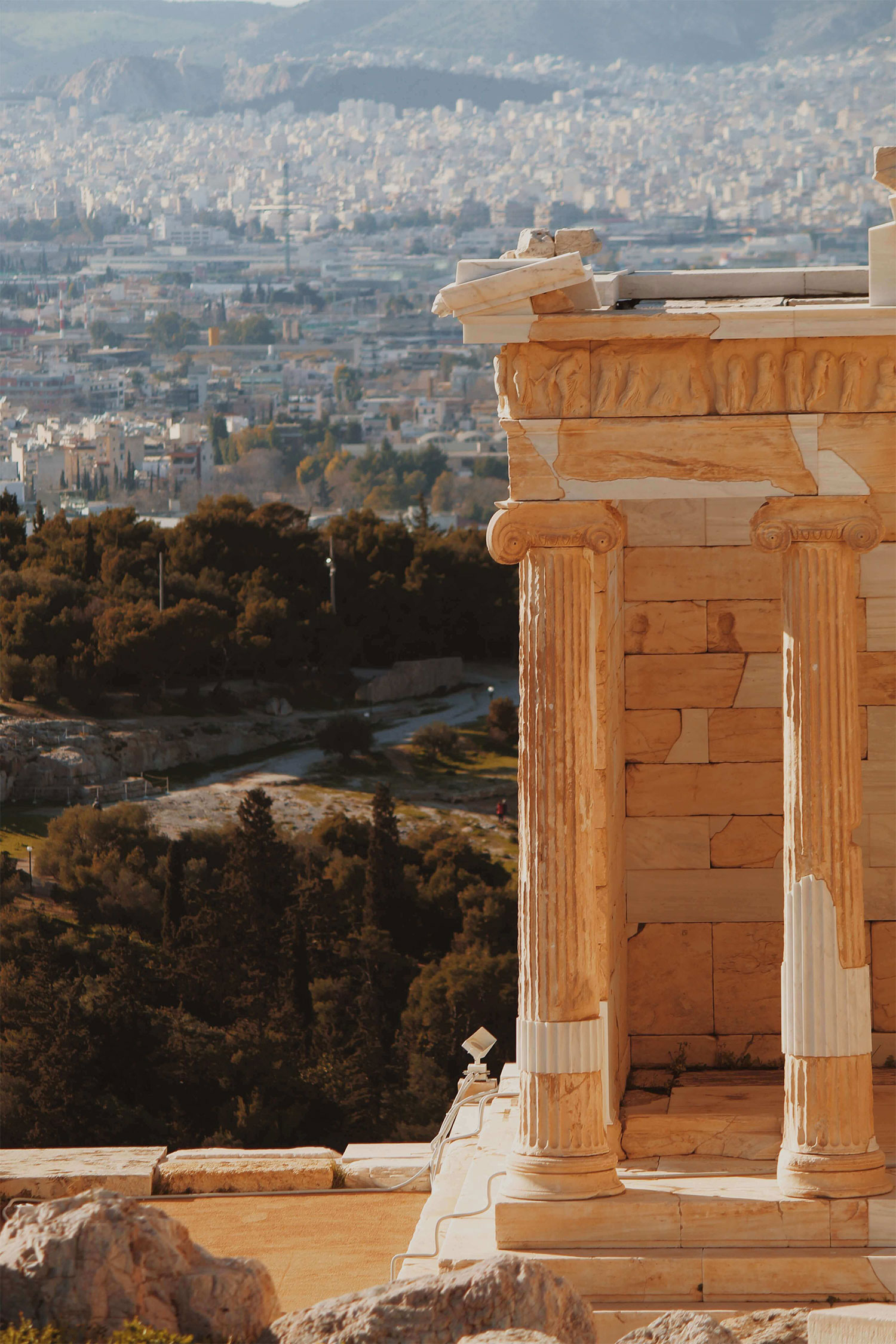Acropolis- Overseeing the largest Greek city of Athens 7