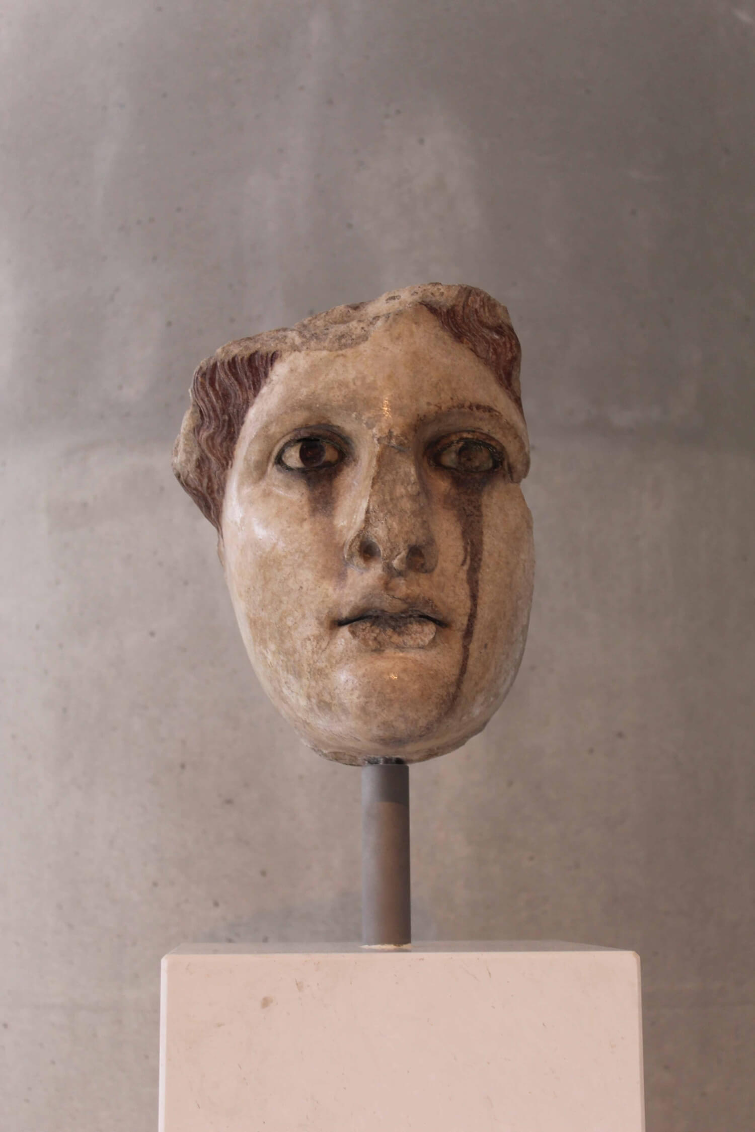 Archeological Museum (Acropolis Museum) Head of a Goddess Statue 6